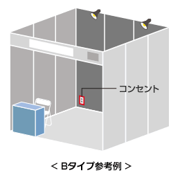 ＜Bタイプ参考例＞